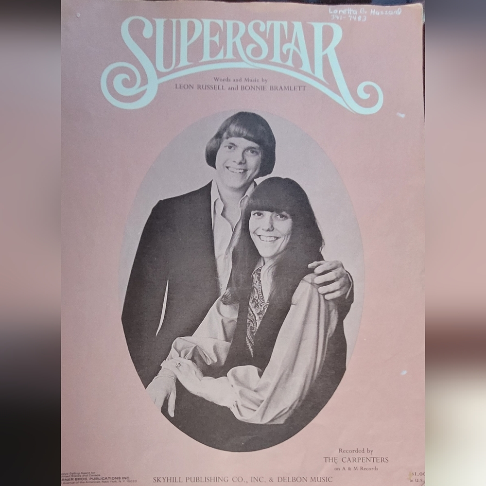 12 Vintage 1970-1971 sheet music - Picture 10 of 11